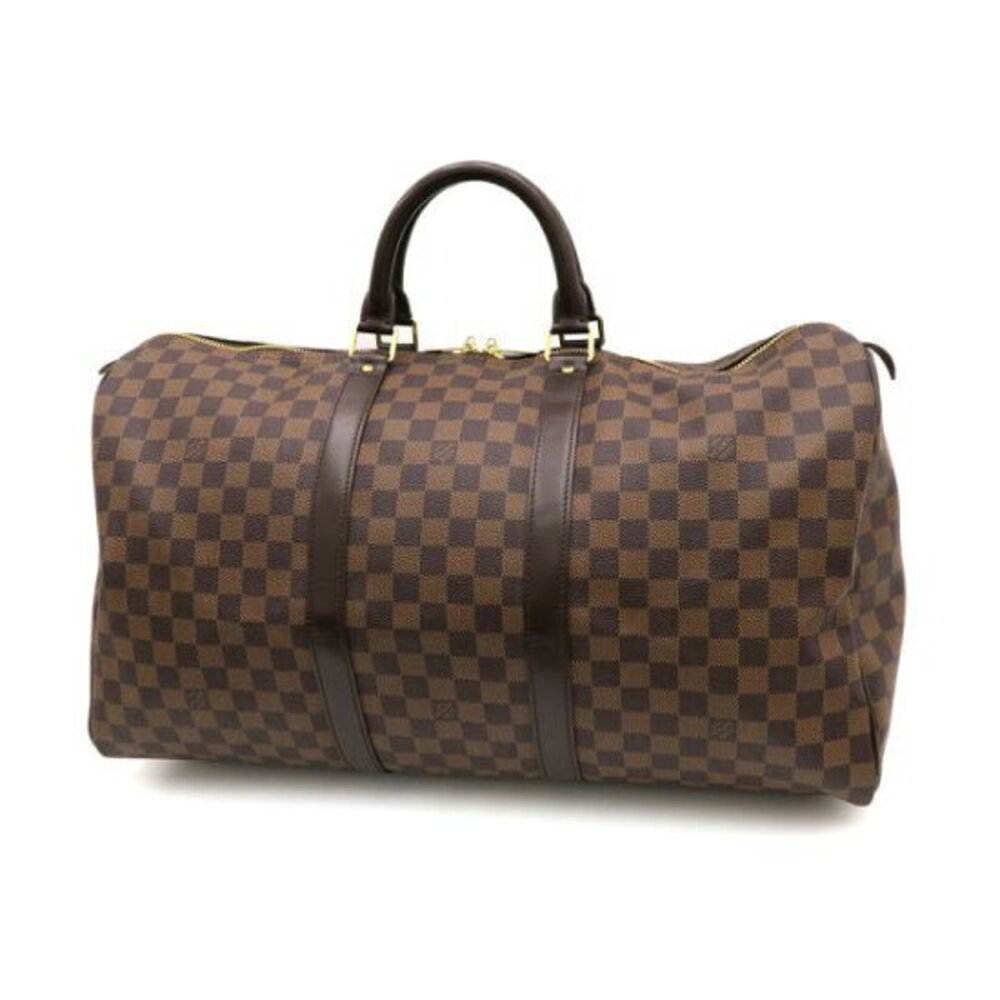 Louis Vuitton Damier Ebene Brown Keepall - Picture 2 of 8